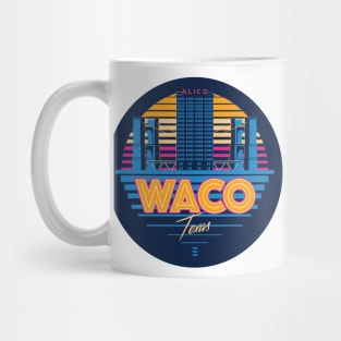 Retro Waco circle Mug